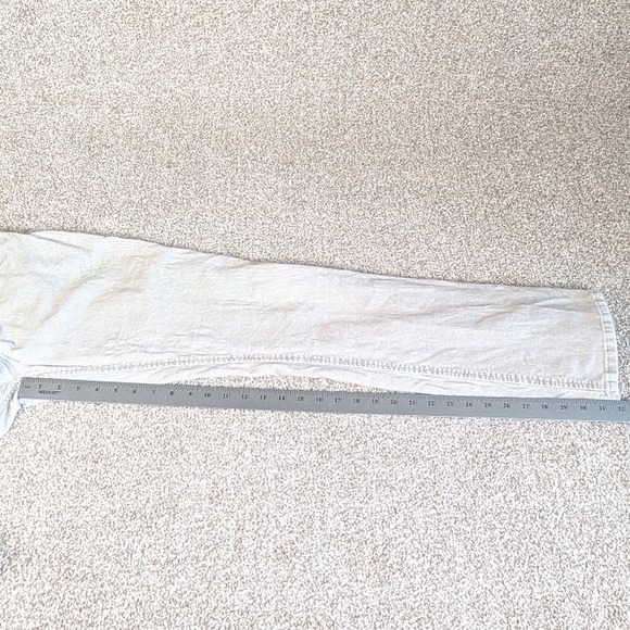 Silver Jeans Co Corduroy Flare Bootcut Women's Pants Tan Beige Size 31 - Picture 10 of 11